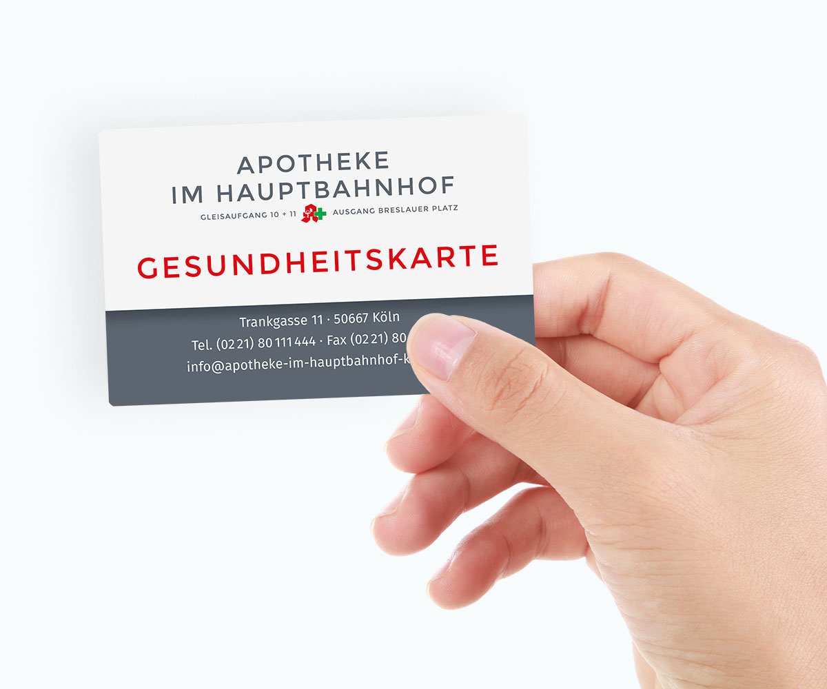 Gesundheitskarte (Kundenkarte)